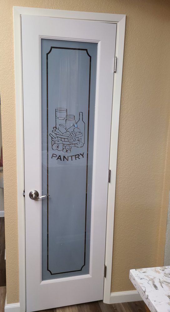 New pantry door